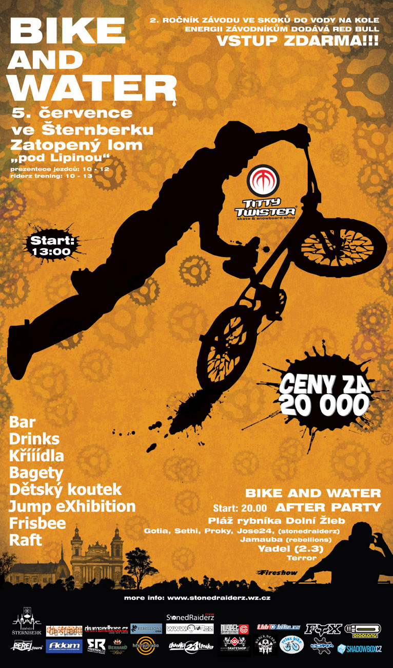 Bike & Water - Šternberk - 5.7.2007