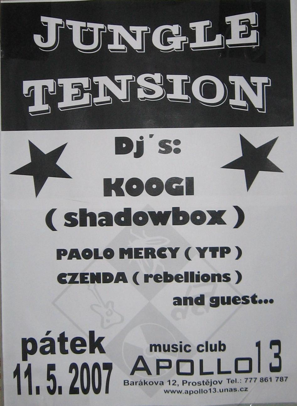Jungle Tension - Prostějov / Apollo 13 - 11.5.2007