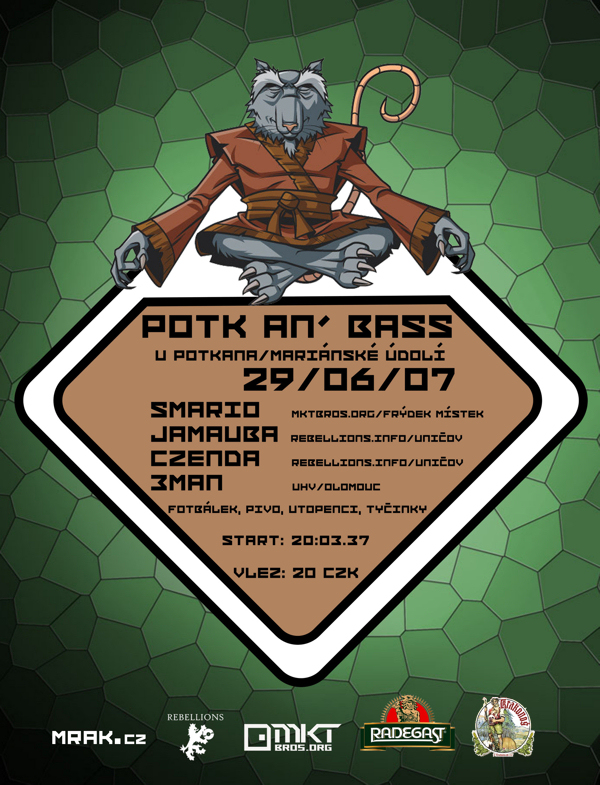 Potkan Bass - Mariánské Údolí / U Potkana - 29.6.2007