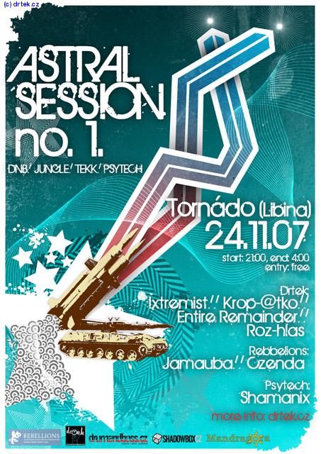 Astral Session no.1 - Libina / Tornádo - 24.11.2007