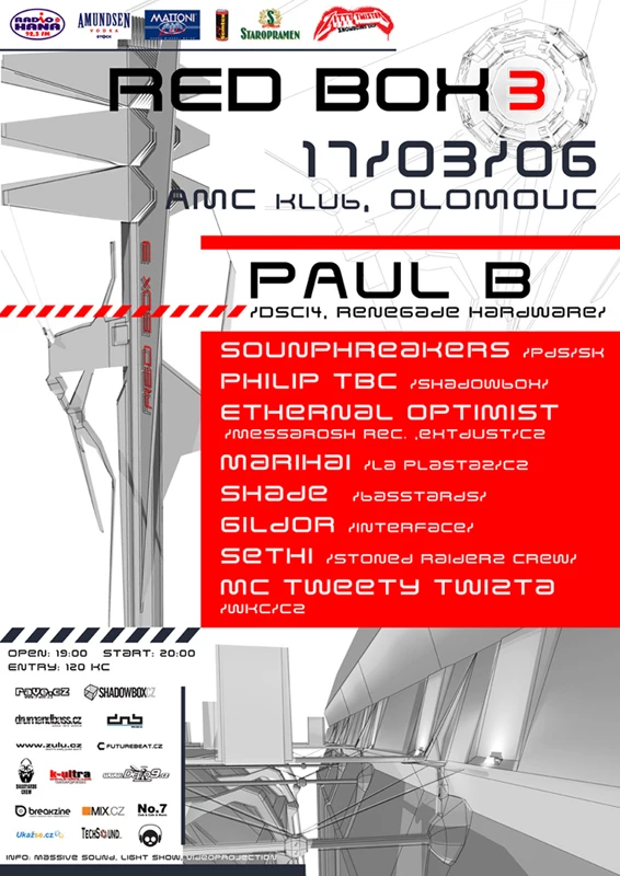 Report: Redbox 3 - Olomouc, AMC - 17.3.2006