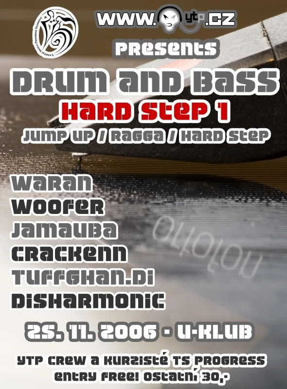 Report: DnB - Hard Step 1 - Olomouc, U-Klub - 25.11.2006