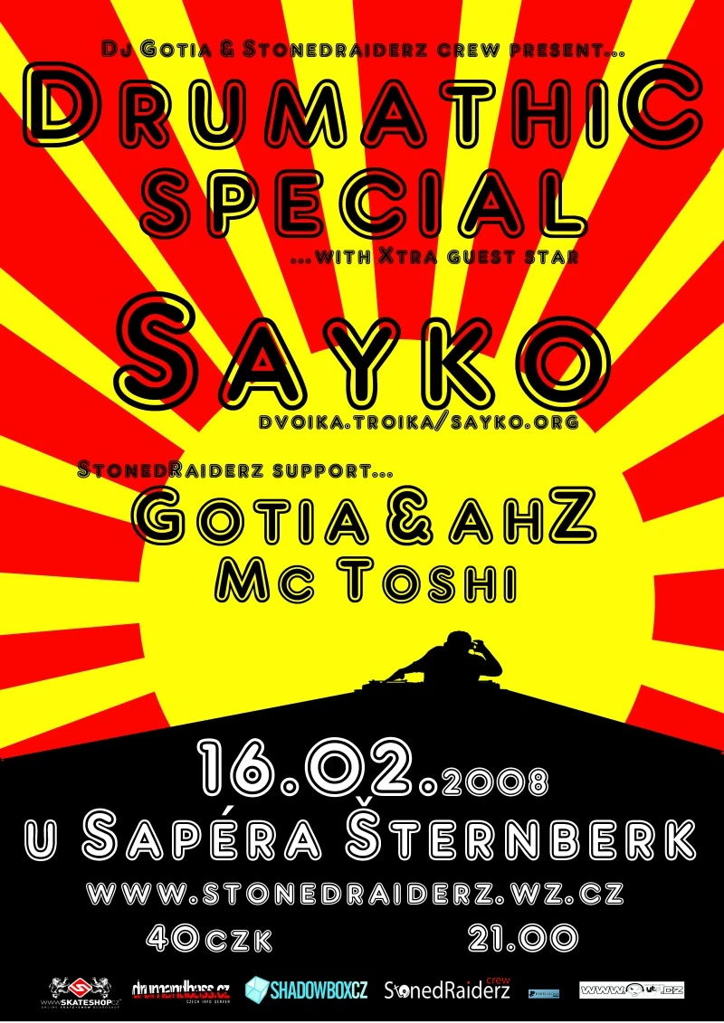 Report: Drumathic Special - Šternberk, U Sapéra - 16.2.2008