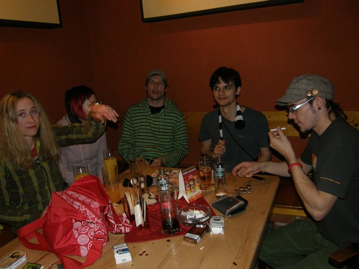 Družba StonedRaiderz a Rebellions v Batyskafu (Žďár nad Sázavou - 2008)