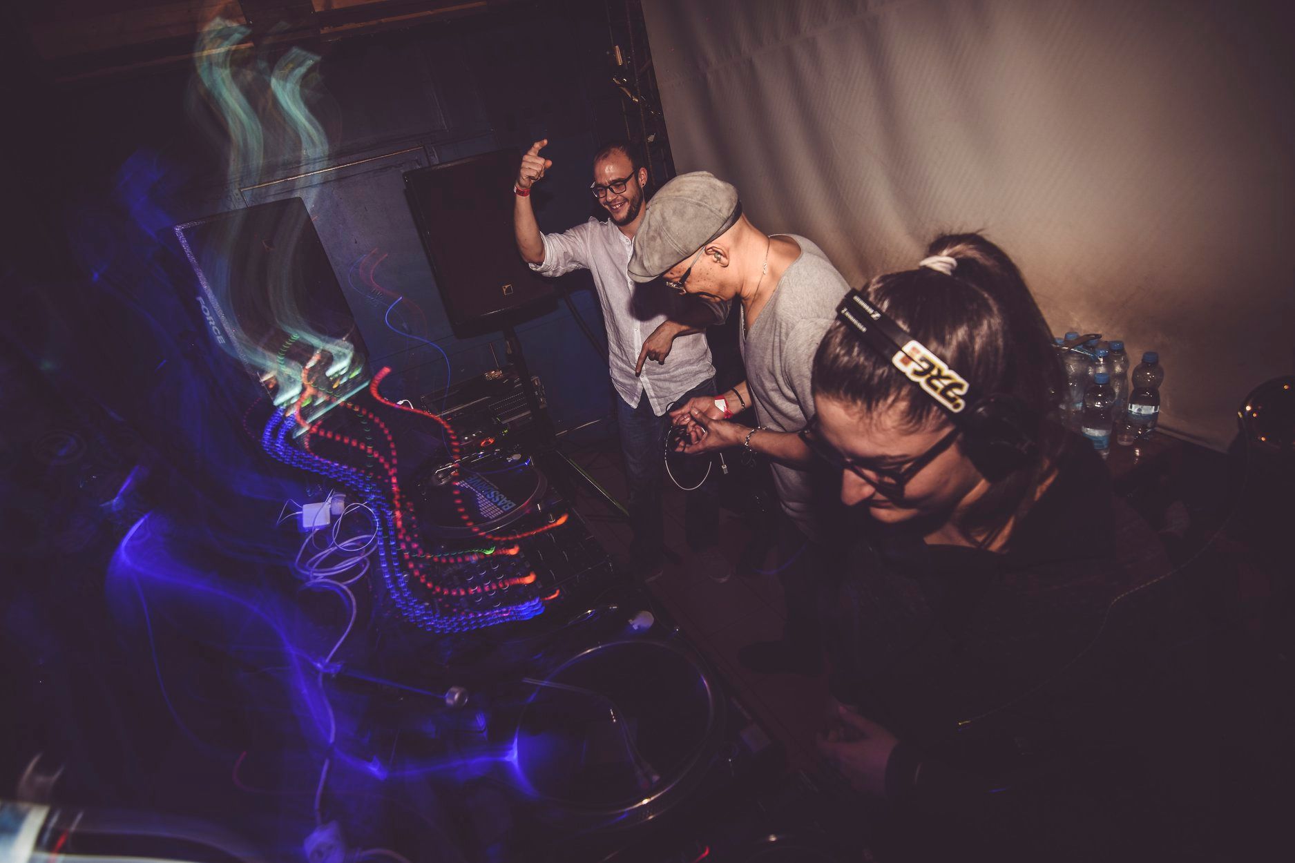 ahZ, LTJ Bukem a Annita - Cross 2020 (zdroj Cross Club)