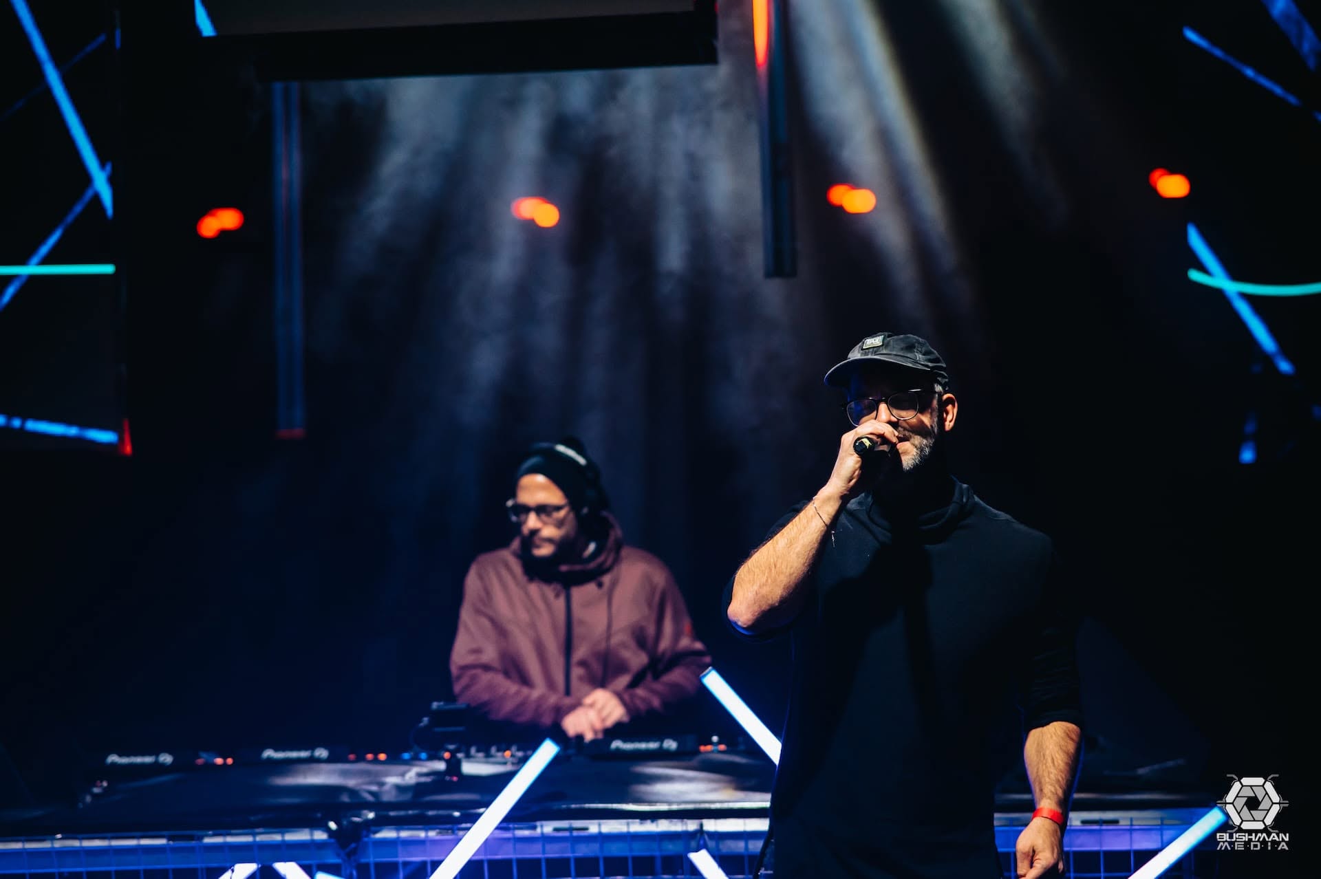 ahZ a MC Skiver J (zdroj: Facebook Zlomená scéna)